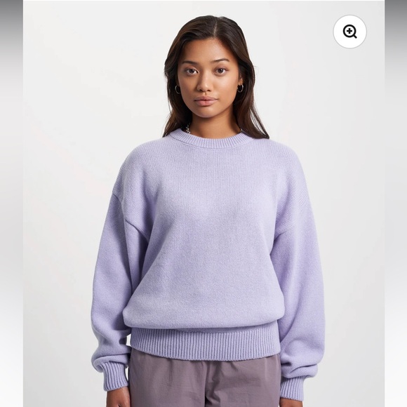 Colorful Standard Oversized Merino Wool Crew - purple Haze - Picture 2 of 11